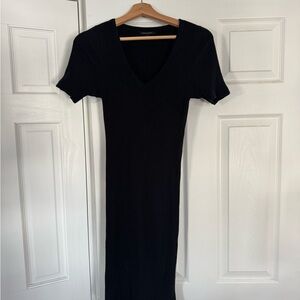 Black Midi Banana Republic Sweater Dress